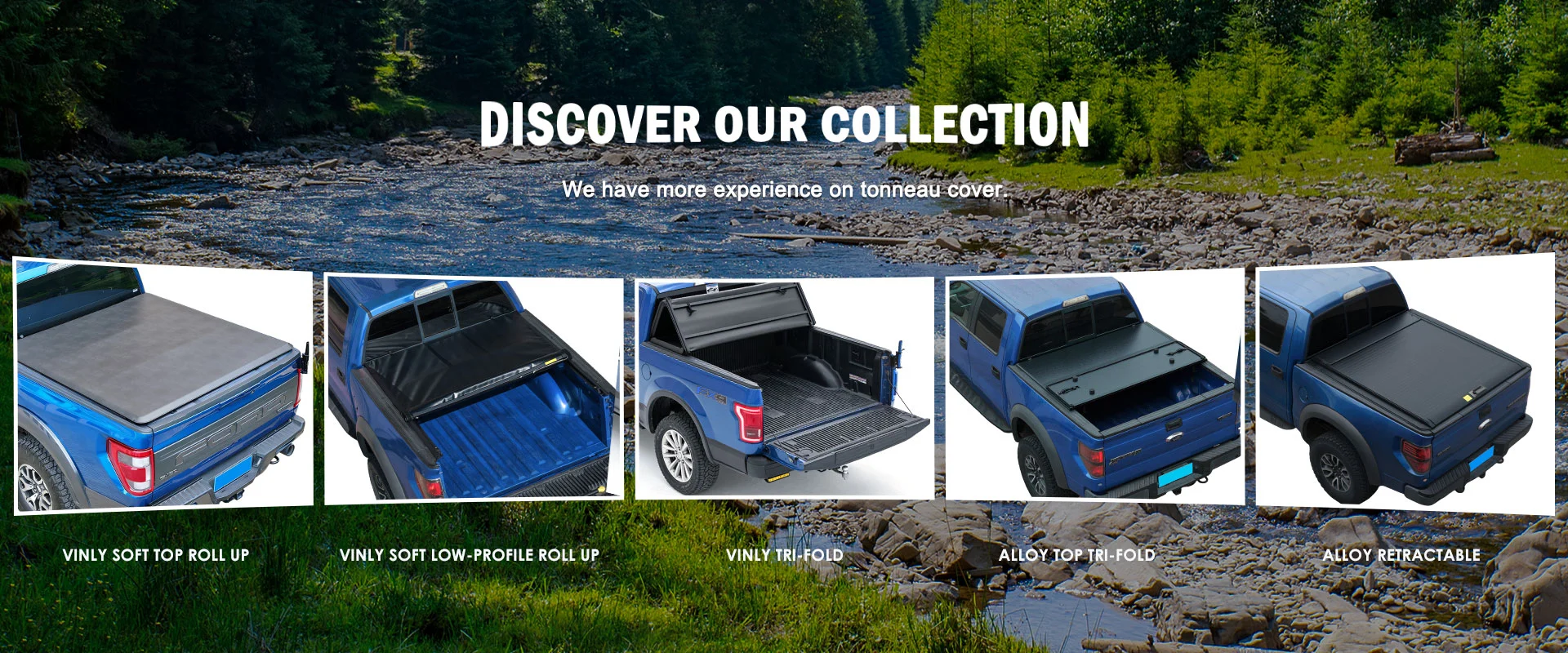 Producător din China Soft Vinly Tri-Fold Tonneau Cover