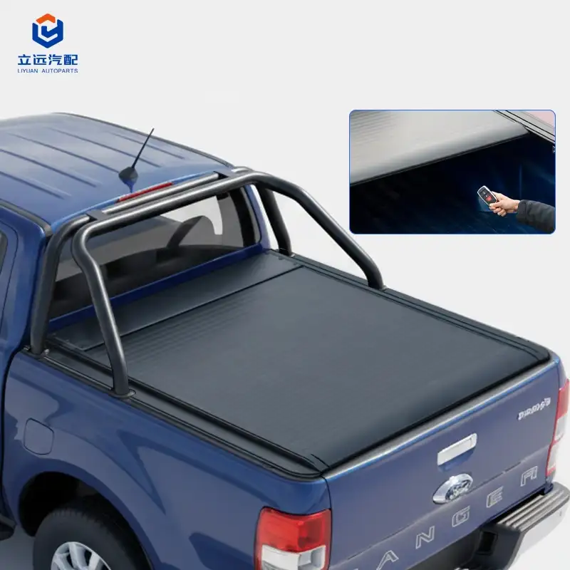 Capac de tonaj retractabil electric din aluminiu dur pentru Ford Jeep