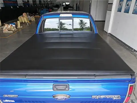 Soft Vinly Tri-Fold Tonneau Cover for Dodge
