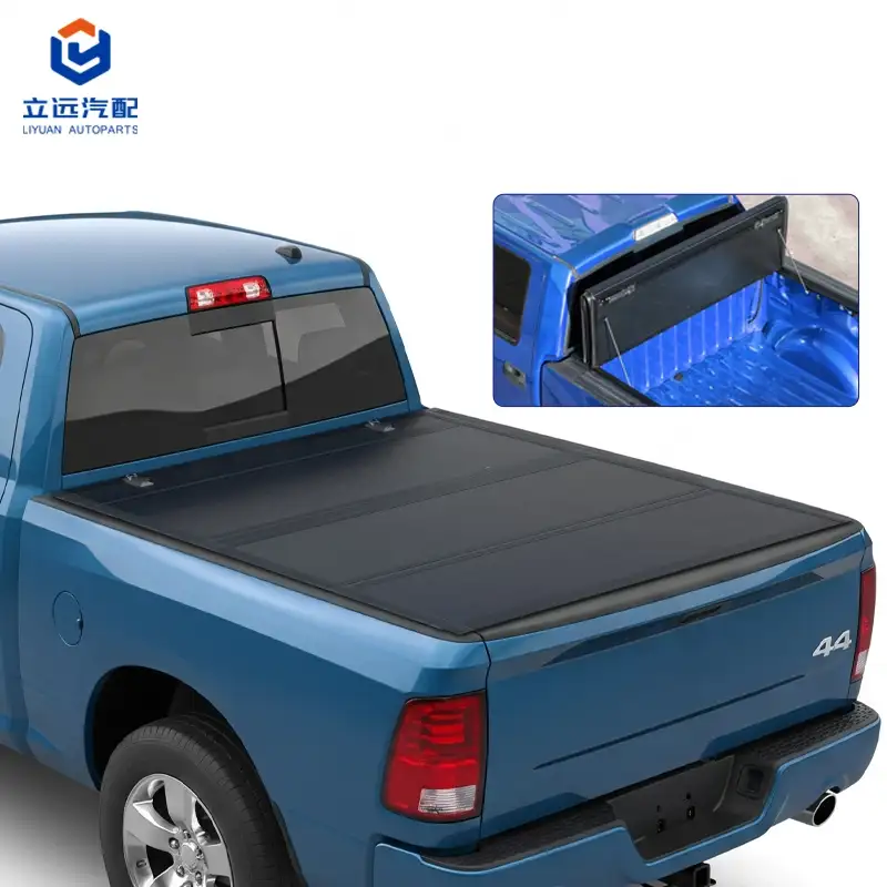 Capac de tonaj cu pliere cu patru orificii, cu profil redus, pentru Dodge Ram