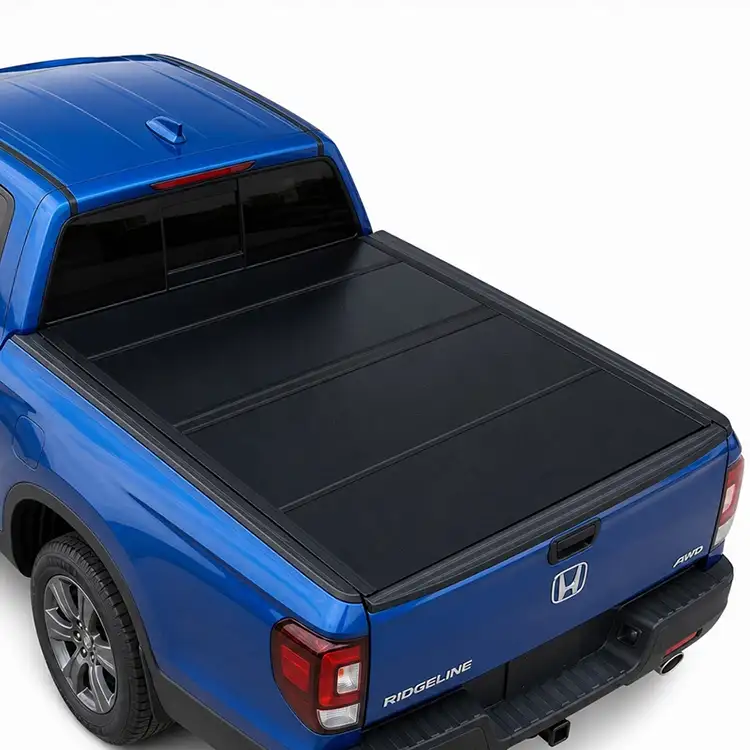 Capac de tonneau dur, cu profil redus, cu pliere cu patru orificii pentru Honda Ridgeline