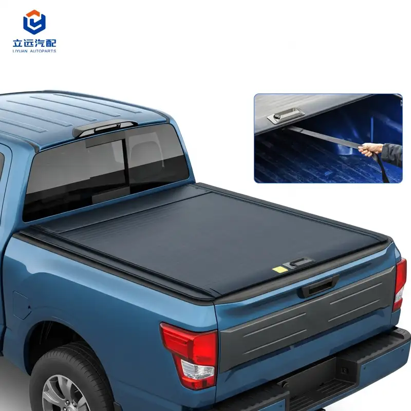 Capac de tonaj retractabil manual din aluminiu dur pentru Nissan Mitsubishi