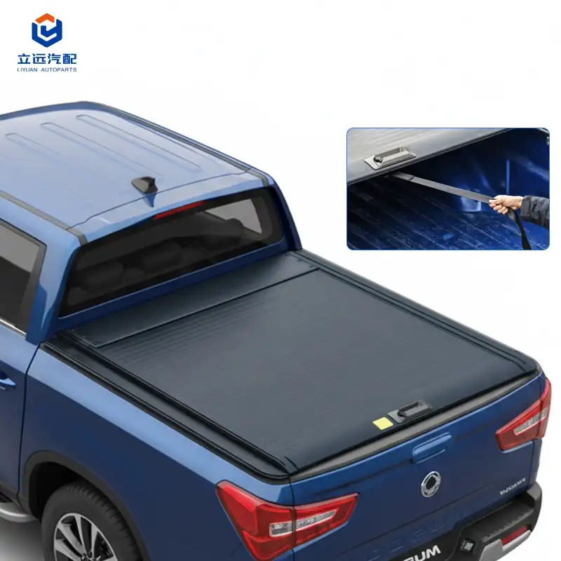 Capac de tonaj retractabil manual din aluminiu dur pentru Ssangyong