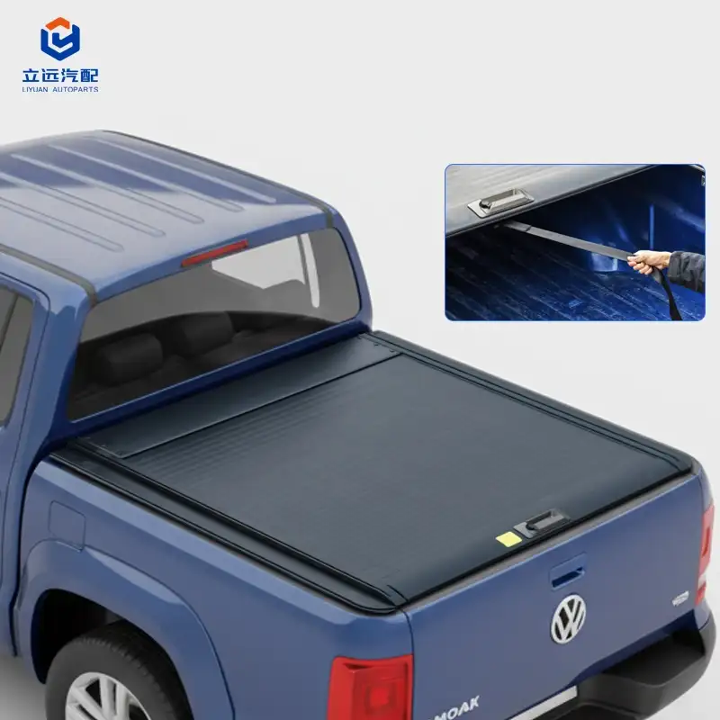 Capac de tonneau retractabil manual din aluminiu dur pentru Volkswagen